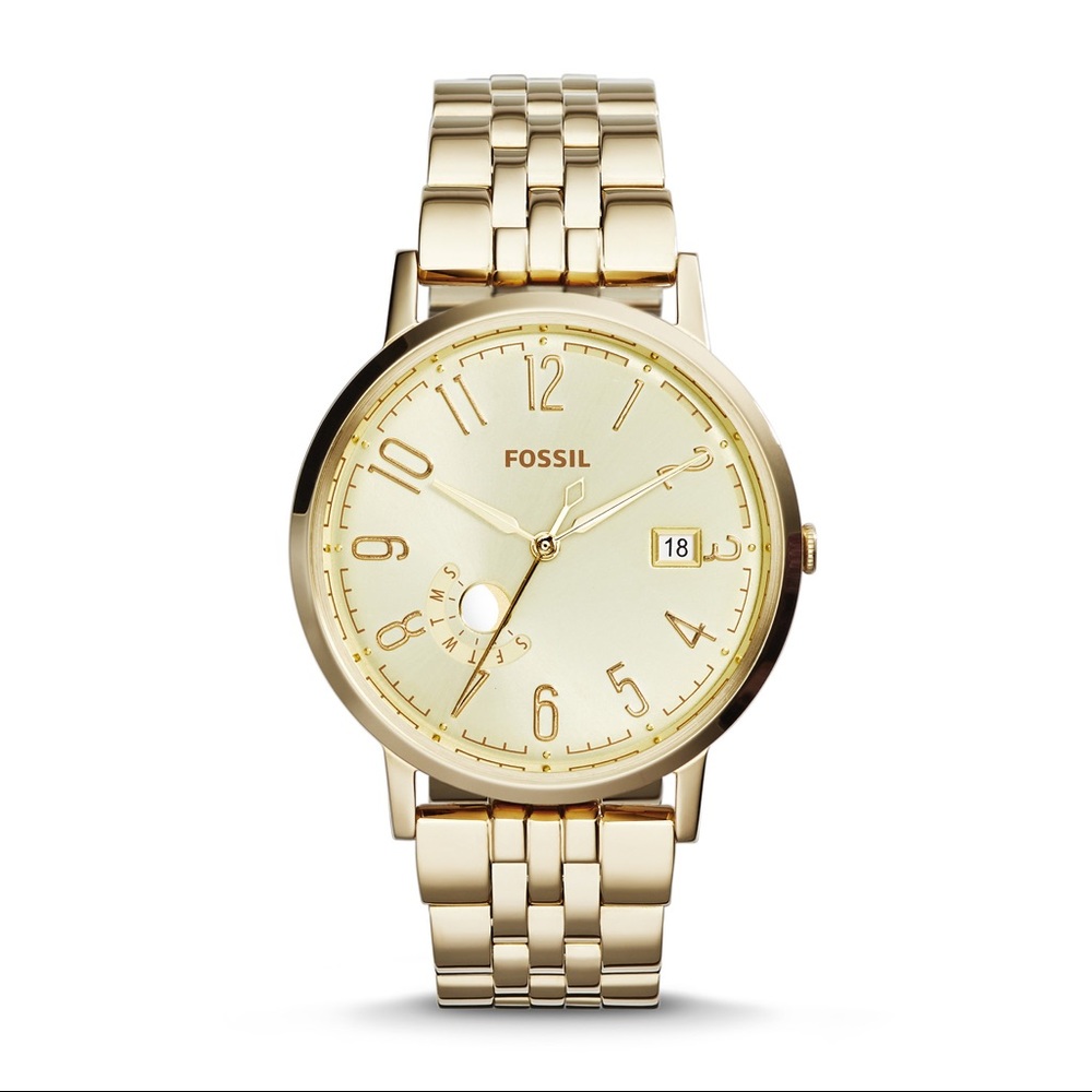 Fossil Vintage Muse Gold Stainless Steel Watch